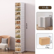 กล่องรองเท้าพลาสติก กล่องใสรองเท้า พลาสติกแข็ง ไซส์ 35*26*20cm กล่องรองเท้า กล่องเก็บรองเท้า กล่องพล