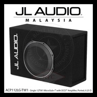 JL Audio MicroSub+ single 12 Inch Subwoofer with DCD™ Amplifier Ported 0.25 Ohm - ACP112LG-TW1