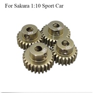 Metal Universal Motor Teeth 48P 22T 24T 26T 28T Motor Gear for Sakura 1:10 Sport Car
