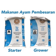 [10kG]201c halus/202p kasar/makanan Penggemuk ayam gold coin/chiken food