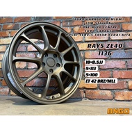 RAYS ZE40 1136 DESIGN 18INC ACCORD CIVIC FC FD FB INSPIRA LANCER ESTIMA CAMRY HRV CHR GOLF W176 W205