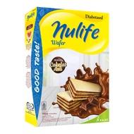 Diabetasol Nulife Wafer Chocolate Snack Diabetes High Fiber Sugar-Free 100gram