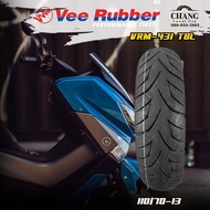 ยาง Yamaha nmax XMax 110/70-13 ปี22, 130/70-13ปี21 , 120/70-15 , 140/70-14ปี21 รุ่นVRM431 TBL ยี่ห้อVEE RUBER