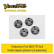 Yokomo For BD7 φ1.1x3 hole taper piston (4 pieces) (BD-S113T)