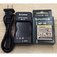 For Fuji F665 F750 F775 F900 XF1 X10 X20 F305EXR F200EXR F85EXR F200 Digital Camera NP50 Battery Cha