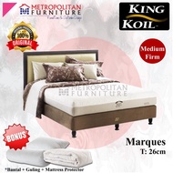 Springbed KING KOIL Marques FULL SET Kasur Spring bed Kingkoil Promo