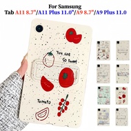 Case For Samsung Galaxy Tab A9+ A11+ X210/X215 11.0" Tab A9 A11 X110/X115 8.7-inch TPU Case ASkin-fr