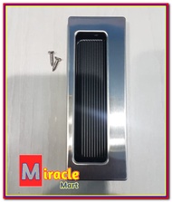 Tarikan Handle Aluminium Tanam SS Laci Meja Lemari TSM