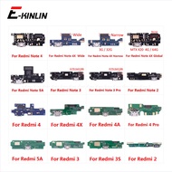 Micro USB Charging Charger Port Flex Cable For Xiaomi Redmi 2 2A 4 Pro 3S 4A 4X 5A Note 2 4X Global Note 3 Pro Note 4 5A