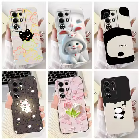 For itel S25 Ultra 4G Case Cute Cartoon Panda Capa Soft Silicone Protective Cover For ITEL S25 Ultra