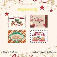 / GREETING CARD GIFT CARD / CHRISTMAS GREETING CARD CHRISTMAS BLANK GIFT CARD