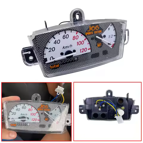 1PC Motorcycle Instrument Speedometer Assembly 120S Scooter Odometer Oil Gauge For Yamaha JOG 50/90