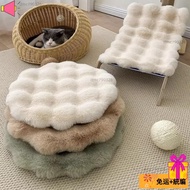 [Pet Supplies] Warm Thickened Cat Pet Nest Round Kennel Plush Cushion Warm Chair Cushion Winter Cat 