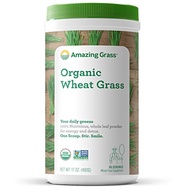 [USA]_Amazing Grass Organic Wheat Grass Powder, 60 Servings