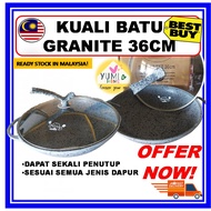 KUALI PERIUK BATU GRANITE ORIGINAL 20CM 24CM 28CM 32 CM 36CM 40CM / KUALI BATU / PERIUK BATU / GRANI