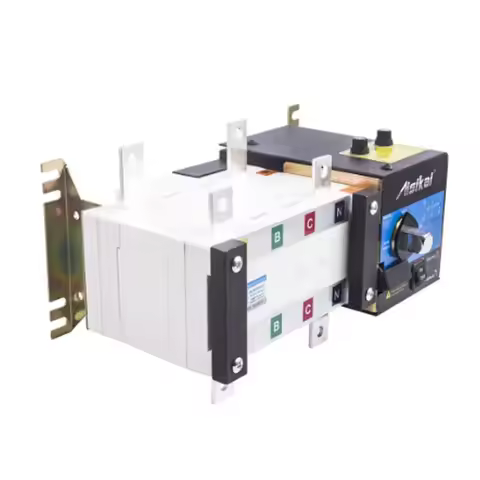 Original Aisikai 100A 4P ATS Dual Power Automatic Transfer Switch 220V 100AMP Circuit Board Control 