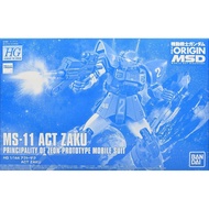 BANDAI PB HG 1/144 HGGTO MOBILE SUIT GUNDAM THE ORIGIN MSD GTO MS-11 ACT ZAKU
