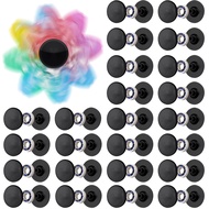 NiArt Fidget Spinner Toy DIY Bearing with Caps Set 24-Pack, MR137 0.5" Single-Sealed Chrome Steel Be