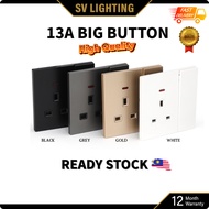 13A Single Switch Socket 13A Switch lampu Electric Socket 13A Socket Plug socket