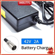【IMBUTFL】42V 2A Power Charger For 36V Li-ion Battery❀
