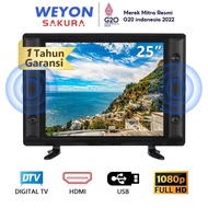 Weyon Sakura TV LED 24 inch / 25 inch Digital TV