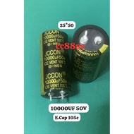 10000UF 50V ELECTROLYTIC CAPACITOR 105°C 25*50