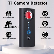 T1 Portable Hotel Anti-spy Hidden Camera Detector Prevent Monitoring Wireless Signal Detector Car GPS Locator Tracking Detection