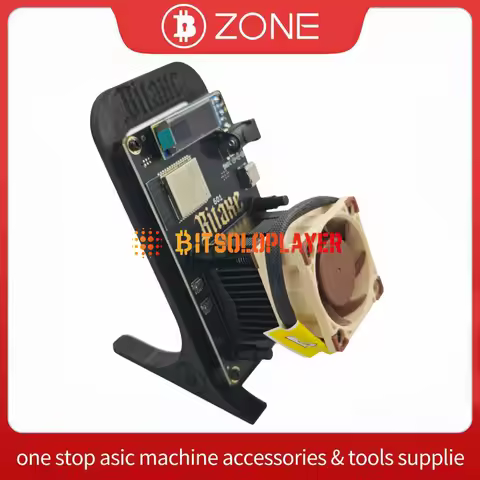 100% Mute Bitaxe Gamma 601 1.2Th/s Bitcoin Miner BM1370 Asic Chip 18W Crypto Miner With NF-A4X20 PWM