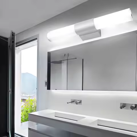 12W 16W 22W Bathroom Wall Lamp Led Mirror Light 110V 220V AC Modern Style LED Tube Waterproof Dressi