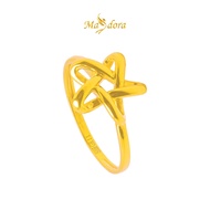 MASDORA 916 Gold Ring Rings Cincin Emas ~ Golden Star knot (EMAS 916/22K)