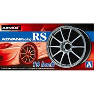 Car Model 1/24 Aoshima 19 inch Wheel - Advan Racing RS Plamo Modelkit Sport Rims