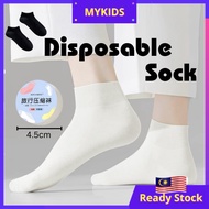 Disposable Socks Disposable Cotton Socks Ankle Socks Calf Socks Travel Outdoor Compression Tube Sock
