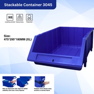 3045 KTK Plastic Stack Storage Bin | Box | Stackable | Organizer | Organization | Container | Cabine