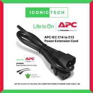 C14 to C13 APC IEC C14 to C13 10A 250V UPS Computer Power Extension Cord Cable 0.6m 3m 5m (APC Model