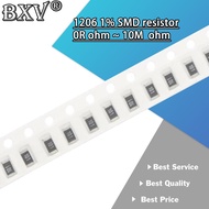 100PCS 1206 1% SMD Resistor 0R ~ 8.2R 1R 1.2R 2R 3.3R 4.7R 5.1R 5.6R 6.2R 6.8R 7.5R 8.2R Patch resis