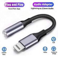 Lightning To 3.5mm Headphone Adapter, 3.5mm Jack Adapter Compatible With IPhone 14 13 12 11 Pro Max 