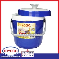 1 X TOYOGO 2.5L Hot/Ice Bucket Rice Bucket Ice Cooler Food Container Food Carrier Pail (Code:8302)Bakul ais bakul nasi