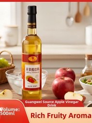 Apple Flavored Vinegar Drink for Salad and Dressing 500ml