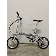 Rifle S4 small wheel 14inch light weight folding bike/rainbow colour/cute