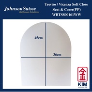 Johnson Suisse Treviso/Vicenza Soft Close Seat & Cover | Toilet Seat | Seat Cover | Tudung Tandas Du