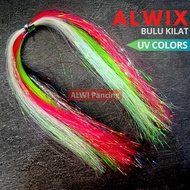ALWIX FLASHER UV FUR For Assist HOOK, Kotrekan & Sabiki Fur Assist Hook Jig Head Assist Hook Micro J
