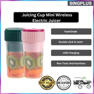 【SG LOCAL SELLER】Juicer Blender Fruit Mixer Electric Juicer Small Fruit Crusher Portable Juicer Outdoor Travel