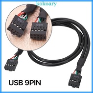 KOK Speedy USB 9Pin to 9Pin Female Connect Shielded Cable  Transmission