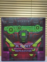 變形金剛 Transformers Planet X Hephaestus 紅色鋼鎖