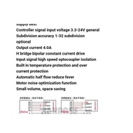 57 stepper motor driver 32 segment TB6600 4 motor driveta