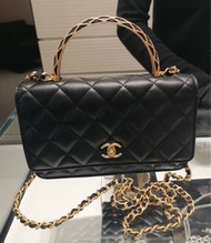 (Brand new) Chanel WOC with handle