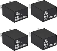 4Pcs Relay 8T2T-14B192-BA, 30A 12VDC 5Pins Automotive Relay - Reliable OEM Replacement, Compatible f