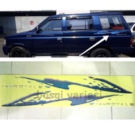 stiker body isuzu panther new royal / stiker panther new royal tahun 2000 / stiker list panther new