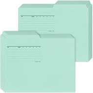 PLUS FL-062IF 87-335 Cut Folder, A4 Horizontal Gusset, 2 Mounts, 5 Pairs, 10 Pieces, Blue