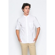 KEMEJA KENT&CREW Men's White Oxford Shirt - C-BAB02-A1
